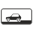 Дорожный знак 8.6.4 «Способ постановки транспортного средства на стоянку» (металл 0,8 мм, I типоразмер: 300х600 мм, С/О пленка: тип А коммерческая)